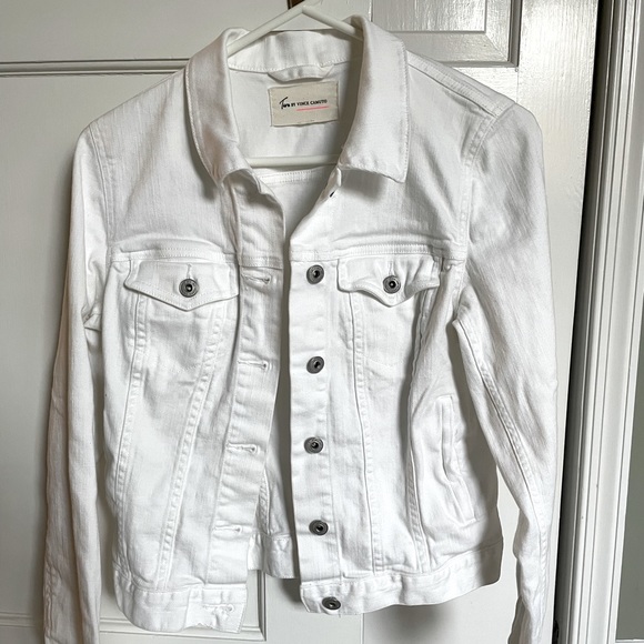 Two by Vince Camuto Nordstrom white denim jacket - Picture 9 of 13